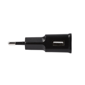 Сетевое зарядное устройство REXANT USB, 5V, 2.1 A, черное