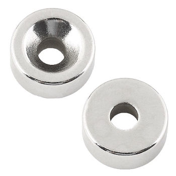 Неодимовый магнитный диск 20х5мм, с зенковкой 10х4,5мм (2 шт/уп) REXANT