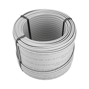 Кабель греющий (нагревательный) саморегулирующийся SRL16-2, неэкранированный, 16Вт/м, 0,9мм2/105м, бухта 100м REXANT