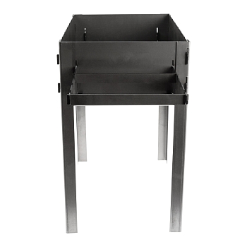 Мангал разборный 910х295х155мм, в картонной коробке СОКОЛ