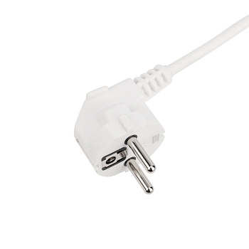 Удлинитель 3 гнезда, 3м, 3х0,75мм², с/з, с кнопкой, белый PROconnect