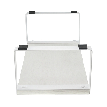 Полка-органайзер для кухни, дуб Харбор, белая REXANT