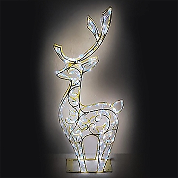Декоративная 3D Олень сказочный 100 см