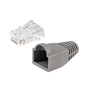 Набор разъемов сетевых №3 (2 разъема UTP, 2 колпачка) REXANT