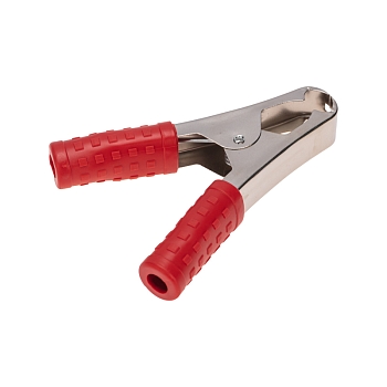 Зажим крокодил, длина 105мм, ток 100A, 2 шт., пакет БОПП REXANT