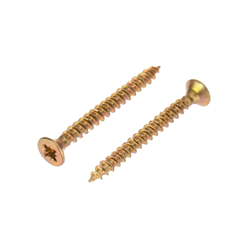 Саморез универсальный 3,0х30 мм, желтый цинк, пакет (20 шт/уп) KRANZ